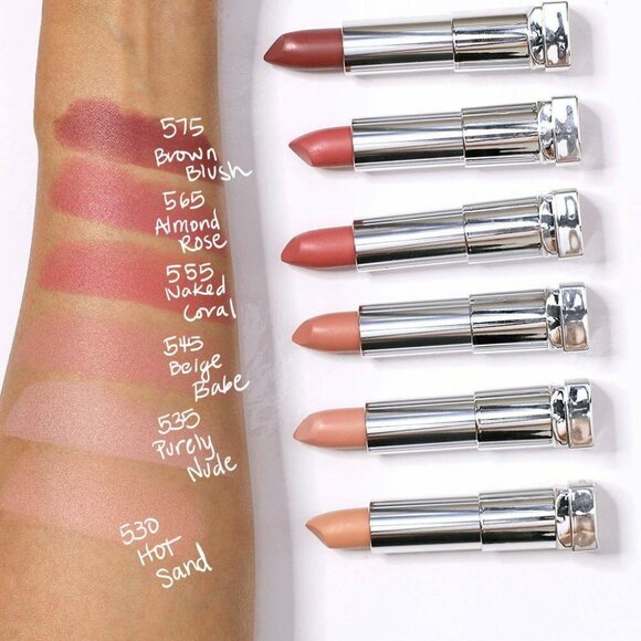 2/$15 Maybelline: Color Sensational Matte Lipstick - #545 Beige Babe - Picture 13 of 15